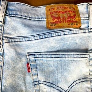 Levi’s 511 Slim fit Jeans Men’s Size 34/34